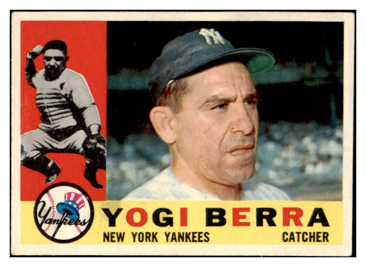 1960 Topps Baseball #480 Yogi Berra Yankees VG-EX 475536