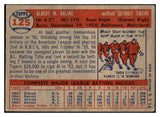 1957 Topps Baseball #125 Al Kaline Tigers VG-EX 475541