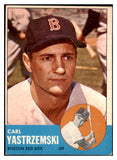 1963 Topps Baseball #115 Carl Yastrzemski Red Sox VG-EX 475557