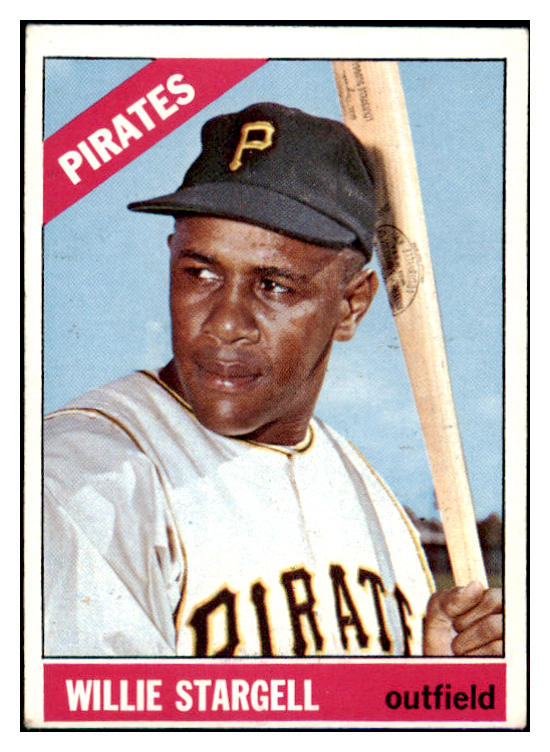 1966 Topps Baseball #255 Willie Stargell Pirates EX 475558