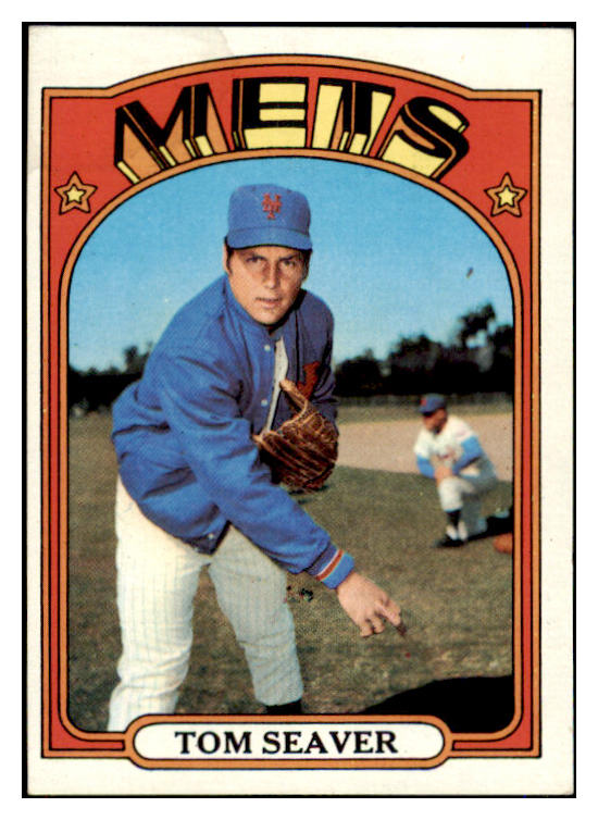 1972 Topps Baseball #445 Tom Seaver Mets EX-MT 475561