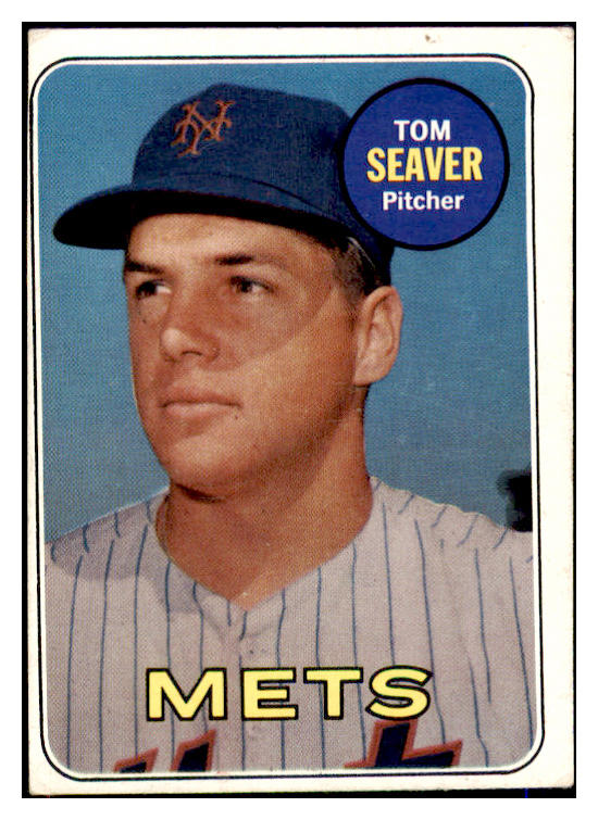 1969 Topps Baseball #480 Tom Seaver Mets VG-EX 475563