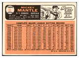 1966 Topps Baseball #050 Mickey Mantle Yankees Good 475574