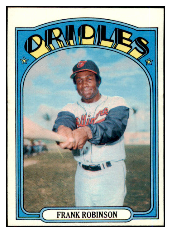 1972 Topps Baseball #100 Frank Robinson Orioles EX-MT 475588