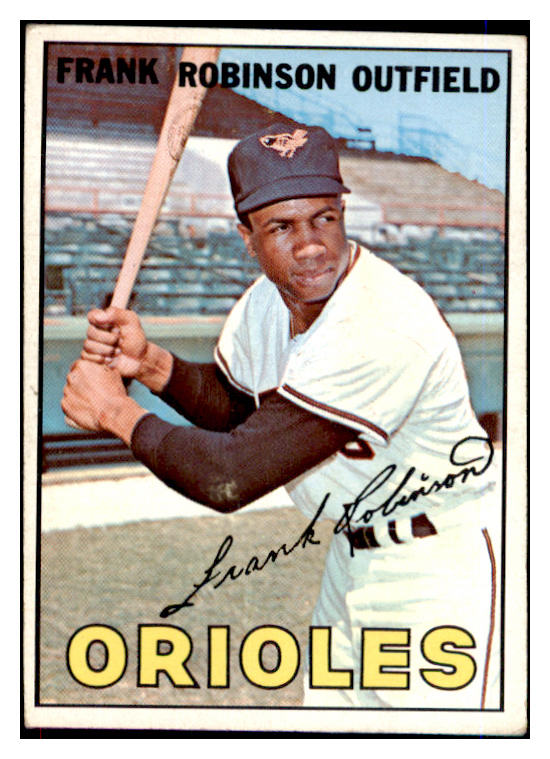1967 Topps Baseball #100 Frank Robinson Orioles VG-EX 475591