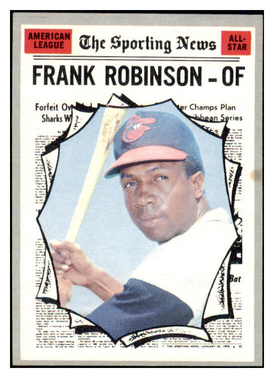 1970 Topps Baseball #463 Frank Robinson A.S. Orioles EX-MT 475594