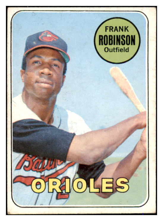 1969 Topps Baseball #250 Frank Robinson Orioles VG-EX 475596