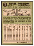 1967 Topps Baseball #100 Frank Robinson Orioles EX-MT 475599