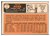 1966 Topps Baseball #030 Pete Rose Reds GD-VG 475612