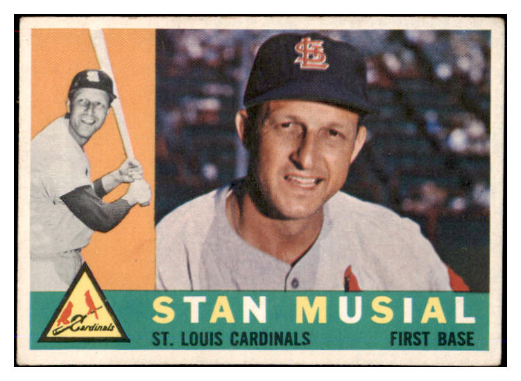 1960 Topps Baseball #250 Stan Musial Cardinals VG-EX 475622