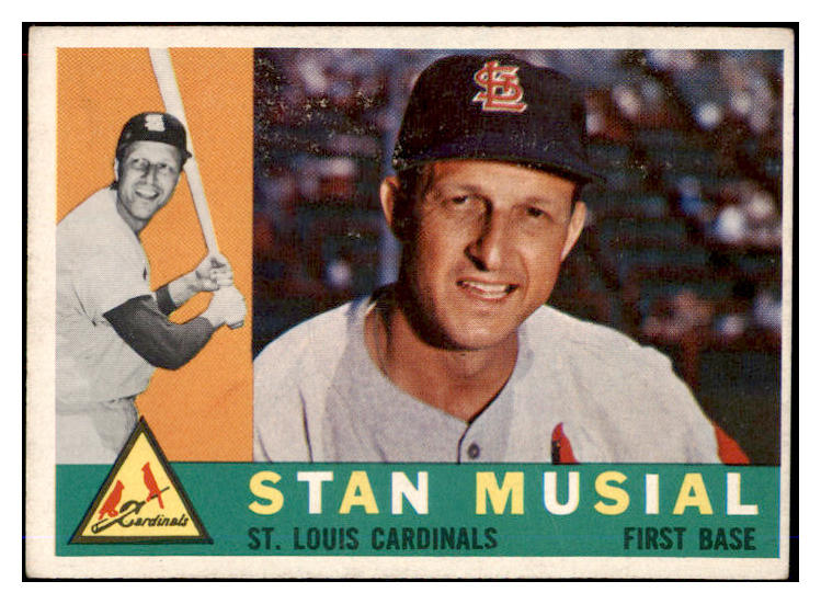 1960 Topps Baseball #250 Stan Musial Cardinals VG-EX 475623