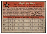 1958 Topps Baseball #476 Stan Musial A.S. Cardinals EX 475627