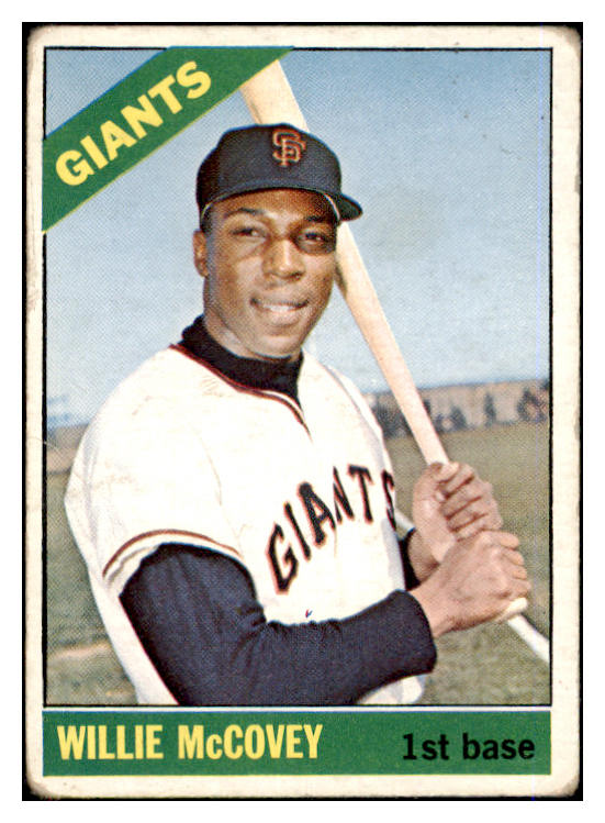 1966 Topps Baseball #550 Willie McCovey Giants GD-VG 475633