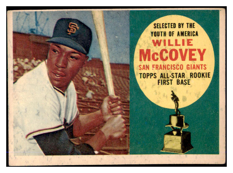 1960 Topps Baseball #316 Willie McCovey Giants VG-EX 475635