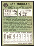 1967 Topps Baseball #337 Joe Morgan Astros EX-MT 475645
