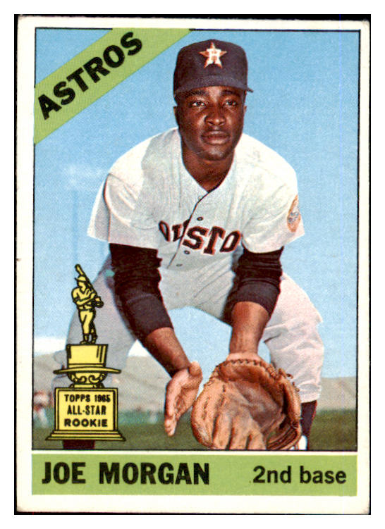 1966 Topps Baseball #195 Joe Morgan Astros EX 475647