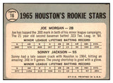 1965 Topps Baseball #016 Joe Morgan Astros VG-EX 475648
