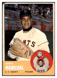 1963 Topps Baseball #440 Juan Marichal Giants EX 475653