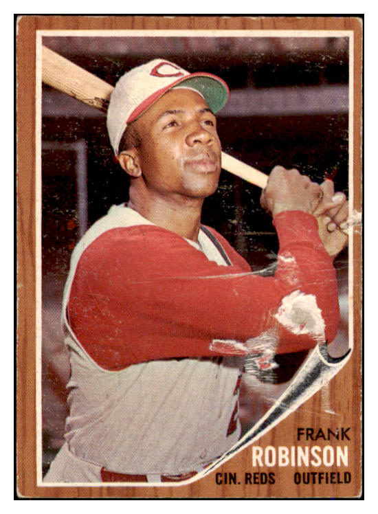 1962 Topps Baseball #350 Frank Robinson Reds Poor 475662