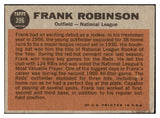 1962 Topps Baseball #396 Frank Robinson A.S. Reds VG-EX 475663