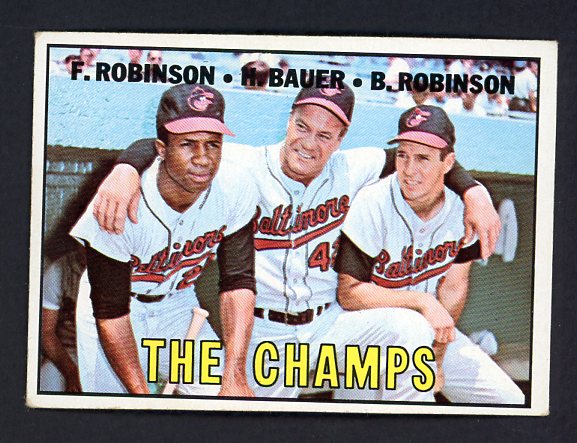 1967 Topps Baseball #001 Brooks Robinson Frank Robinson EX+/EX-MT 475669