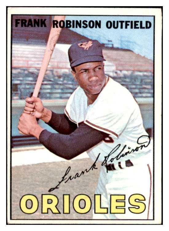 1967 Topps Baseball #100 Frank Robinson Orioles EX 475682
