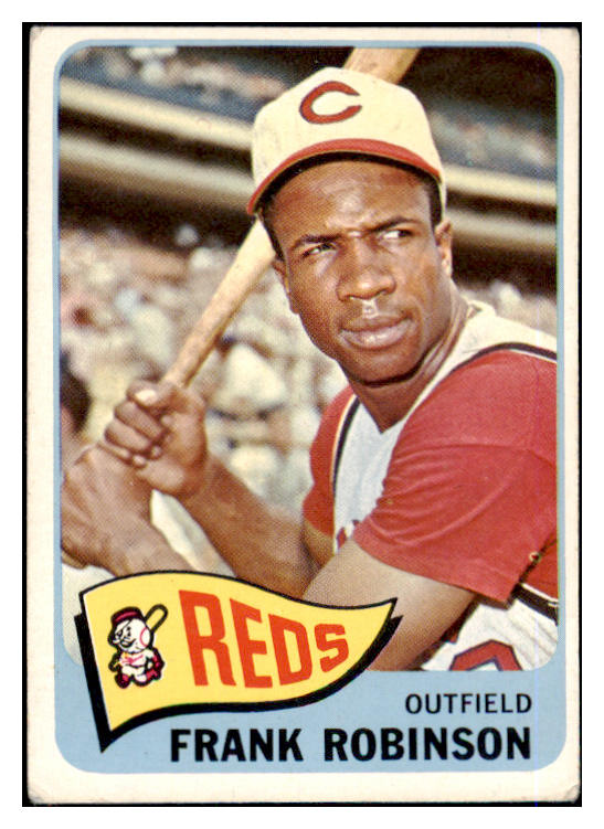 1965 Topps Baseball #120 Frank Robinson Reds VG 475686