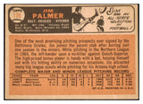 1966 Topps Baseball #126 Jim Palmer Orioles VG 475703