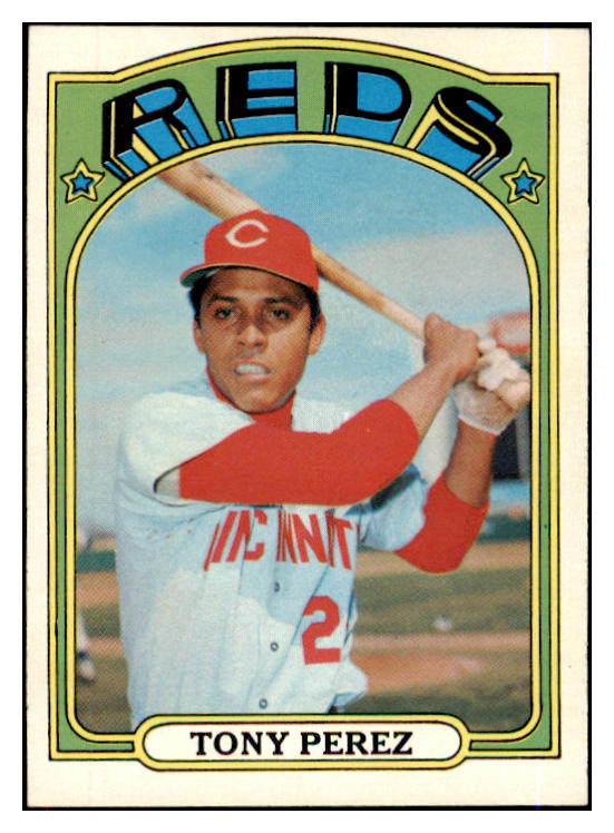 1972 Topps Baseball #080 Tony Perez Reds NR-MT 475705