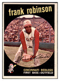 1959 Topps Baseball #435 Frank Robinson Reds EX+/EX-MT 475710