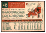 1959 Topps Baseball #435 Frank Robinson Reds EX+/EX-MT 475710