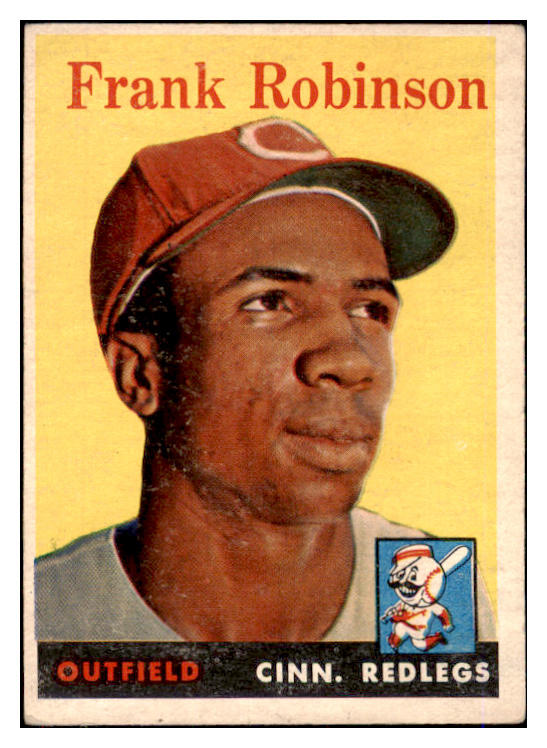 1958 Topps Baseball #285 Frank Robinson Reds VG-EX 475712