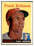 1958 Topps Baseball #285 Frank Robinson Reds EX-MT 475713