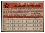 1958 Topps Baseball #484 Frank Robinson A.S. Reds EX-MT 475714