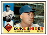 1960 Topps Baseball #493 Duke Snider Dodgers VG-EX 475715