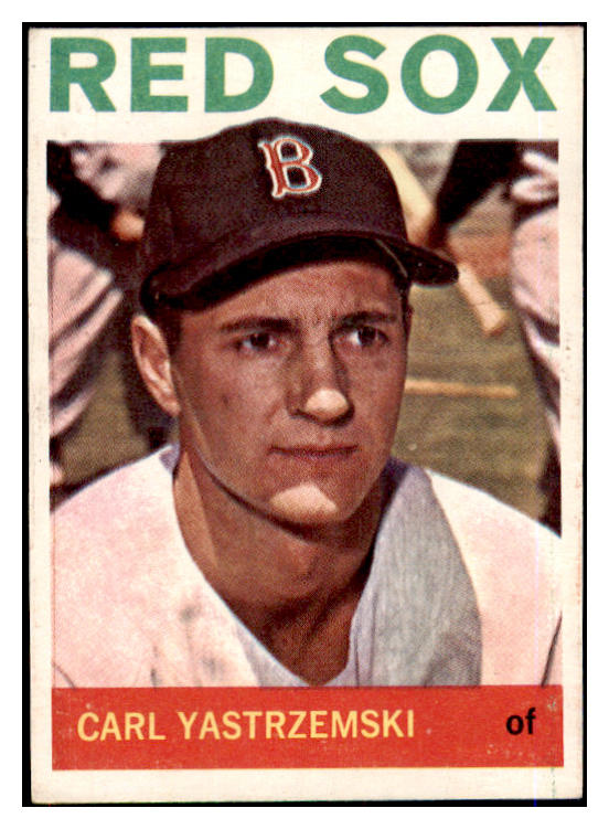 1964 Topps Baseball #210 Carl Yastrzemski Red Sox EX 475725