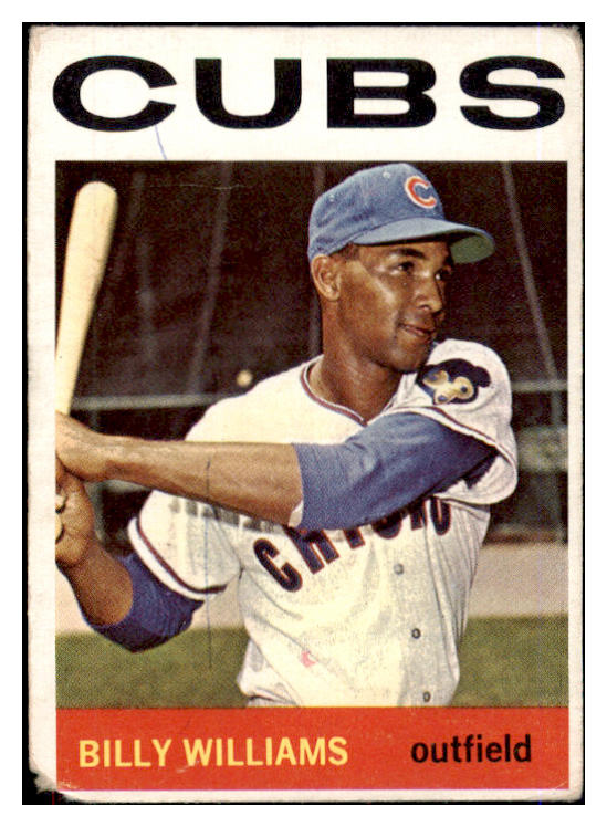 1964 Topps Baseball #175 Billy Williams Cubs Fair 475727