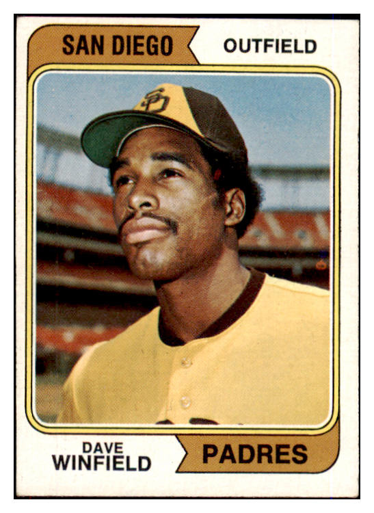 1974 Topps Baseball #456 Dave Winfield Padres EX+/EX-MT 475739