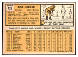 1963 Topps Baseball #126 Bob Uecker Braves EX-MT 475741