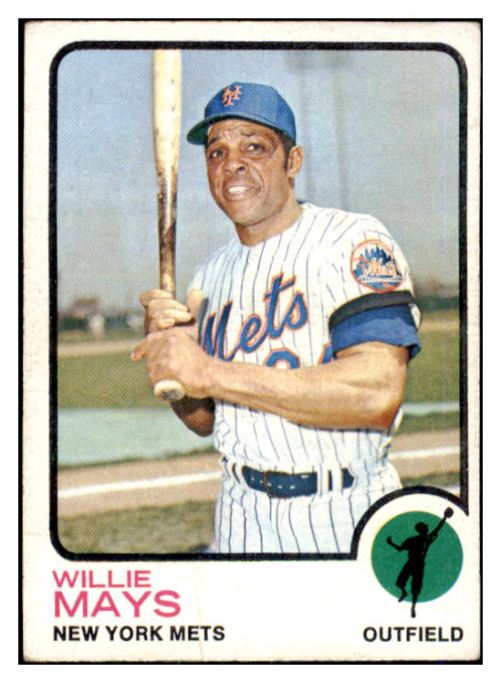 1973 Topps Baseball #305 Willie Mays Mets VG-EX 475750