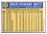 1970 Topps Baseball #600 Willie Mays Giants VG 475753