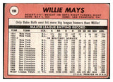 1969 Topps Baseball #190 Willie Mays Giants Fair 475757