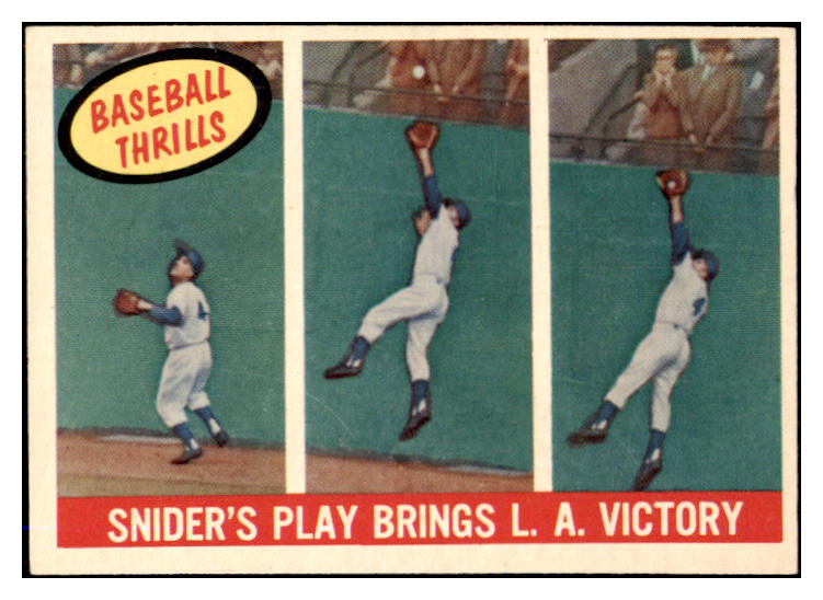 1959 Topps Baseball #468 Duke Snider IA Dodgers EX-MT 475786