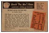 1955 Bowman Baseball #037 Pee Wee Reese Dodgers VG 475793