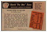 1955 Bowman Baseball #037 Pee Wee Reese Dodgers EX 475794