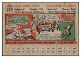 1956 Topps Baseball #150 Duke Snider Dodgers VG-EX Gray 475804