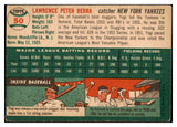 1954 Topps Baseball #050 Yogi Berra Yankees VG-EX/EX 475829
