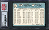1965 Topps Baseball #205 Warren Spahn Mets SCD 4 VG-EX 475878