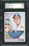 1966 Topps Baseball #541 Gene Oliver Braves SGC 60 EX 475891