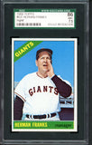 1966 Topps Baseball #537 Herman Franks Giants SGC 86 NM+ 475896